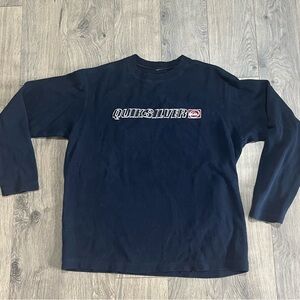 Quiksilver Navy Blue Long Sleeve Shirt